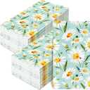 AnyDesign 80 Sheets Daisy Guest Napkins Watercolor Floral Paper Dinner Napkins Decorative Disposable Hand Napkins for Spring Party Tableware Supplies