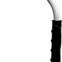 RV Designer R127 GripSafe Handrail Assist - Locking Folding Aluminum Grab Handle with Notched Grip - Safe Entry Assist for RV Door - Easy Installation, 27 Inch, White