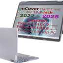 mCover case ONLY Compatible for 2022-2024 13.3" Lenovo Yoga 6 13ABR8 | 13ALC7 Series 2-in-1 Windows Notebook Computers (NOT Fitting Any Other Models)- Clear