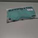 RUNNING GIRL Yoga Tank Tops for Women Built in Shelf Bra B/C Cups Strappy Back Activewear Workout Compression Tops (Green, L)