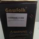 Gawfolk 27 inch 2K QHD(2560×1440) PC Screen, 180Hz Gaming Monitor, 1ms Without Bezel, FreeSync,100% sRGB, 178° Wide Viewing Angle, HDMI2.0 & DisplayPort 1.4, 75 * 75MM Wall Mount Compatible- Black