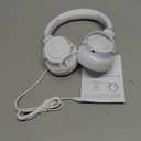 Wired Over-Ear Headphones with USB C Connector, Hi-Fi Stereo Sound, Noise-Isolating Ear Cups, Comfortable Fit for USB C Devices (No Bag, White)