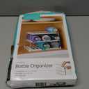 YouCopia UpSpace Water Bottle and Travel Mug Cabinet Organizer, Adjustable Storage Rack for Kitchen Organization, 3-Shelf