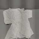 Dokotoo Summer Shirts 2025 Womens Solid T Shirts for Women Loose Oversized Tops Basic Tee (Medium)