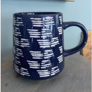 Thyme and Table Ceramic Mug - Blue 16 oz