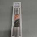 Epar 2 in 1 Salt and Pepper Grinder Combo  Manual Dual Salt and Pepper Grinder in One for Kitchen Use  Stainless Steel Himalayan Salt Grinder Refillable All-in-One