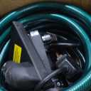 Water Transfer Pump, 110v Utility Pump, 1/10HP 330GPH Portable Electric Sump Transfer Water Pump with 2 * 6ft Water Hose Kit For Water Removal