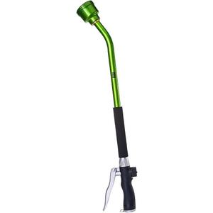 GREEN MOUNT Watering Wand, 24 Inches Sprayer Wand with Superior Stainless Head, Perfect for Hanging Baskets, Plants, Flowers, Shrubs, Garden and Lawn, Green
