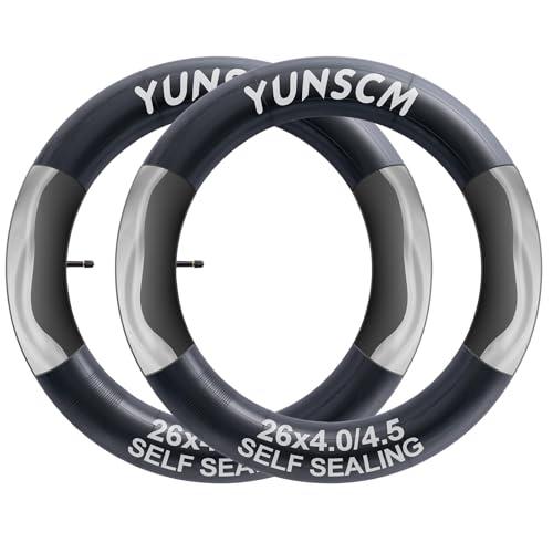 1-PCS 26" Self Sealing E-Bike Tubes 26 x 4.0 26x4.50 AV32mm Schrader Valve Super Automatic Repair, Self-Sealing, Puncture Resistant Compatible with 26x4.0/4.5 Fat Bike Bicycle Tire Tubes 1-PCS 26" Self Sealing E-Bike Tubes 26 x 4.0 26x4.50 AV32mm Schrader Valve Super Automatic Repair, Self-Sealing, Puncture Resistant Compatible with 26x4.0/4.5 Fat Bike Bicycle Tire Tubes