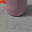 Owala FreeSip Insulated Stainless Steel Water Bottle with Straw for Sports and Travel, BPA-Free Sports Water Bottle, 24 oz, Pink, Angel Food Cake