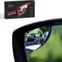 Superfan Blind Spot Mirrors for Cars by Safe View Company  Real Convex Glass for Clear Wide Angle Vision  Safer Lane Changes, Easy Stick-On, Weatherproof & Long Lasting Durability