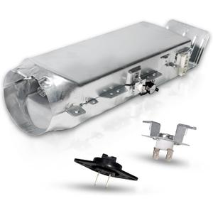 DC93-00154A Heating Element for Dryer Samsung Dryer (3 Wire), Include dc47-00032a Dryer Heating Element DC96-00887a Part Replaces AP5582094 PS4216214 3282568 DV45K6500EV/A3 DV48J7770EP/A2