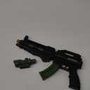 Zanktony Light Up Toy Gun with Sound Effects for Kids, Unique Barrel Telescopic Action, Baby Toy Guns Make Noise, Christmas Halloween Birthday Gifts for Boys Girls (Batteries Not Included)