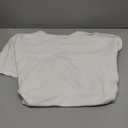 Dickies mens Short Sleeve Heavyweight Crew Neck Work Utility T Shirt, White, Large US