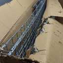 57" Large Humane Live Animal Trap, Collapsible Animal Catcher Cage for Large Dogs up to 55 pounds, Foxes, Coyotes, Bobcat, Similar Sized Animals