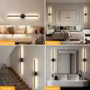 Battery Operated Wall Sconces Set of 2, Dimmable 6000mAh Rechargeable Wall Lights, LED Wall Lamp with Remote Control
