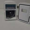 Frigidaire Retro Mini Personal Fridge Cooler, Holds up to 9 Cans, Portable for Car, Office, Bedroom, Dorm Room, or Cabin, Includes 110V AC and 12V DC cords - White