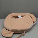 My Brest Friend Nursing Pillow - Deluxe - Enhanced Comfort w/ Slipcover - Ergonomic Breastfeeding Pillow For Ultimate Support For Mom & Baby - Adjustable Pillow W/ Handy Side Pocket, Soft Rose