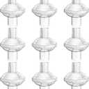 9-pack CPAP Inline Filter, Universal Inline CPAP Filter Compatible with BiPAP Machines ResMed,Dreamstation Standard, Any CACP Machine Size 22mm and 25mm Tube