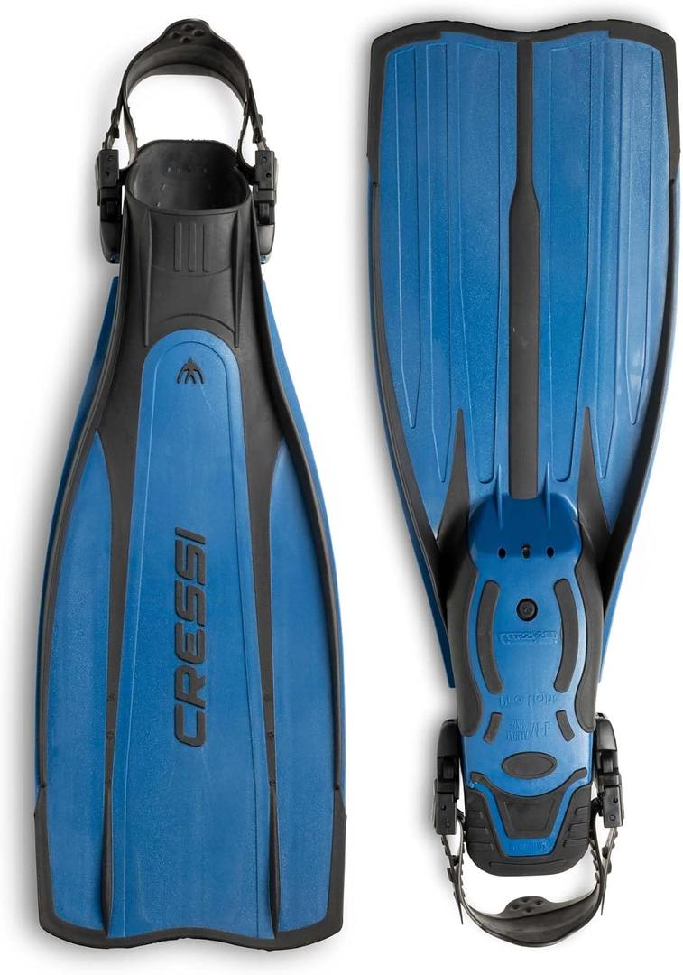 Cressi Scuba Diving Fins, Pro Light, Open Heel, Lightweight, Well-Balanced, XS