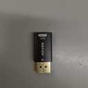 AGVEE 1 Pack Display Port to HDMI 4K@30HZ Adapter, Alloy Shell DP Displayport PC to HDMI Display Coulper Converter, Backward Compatibile with 2K@60HZ 1080P@120HZ Full HDTV, Uni-Directional, Gray