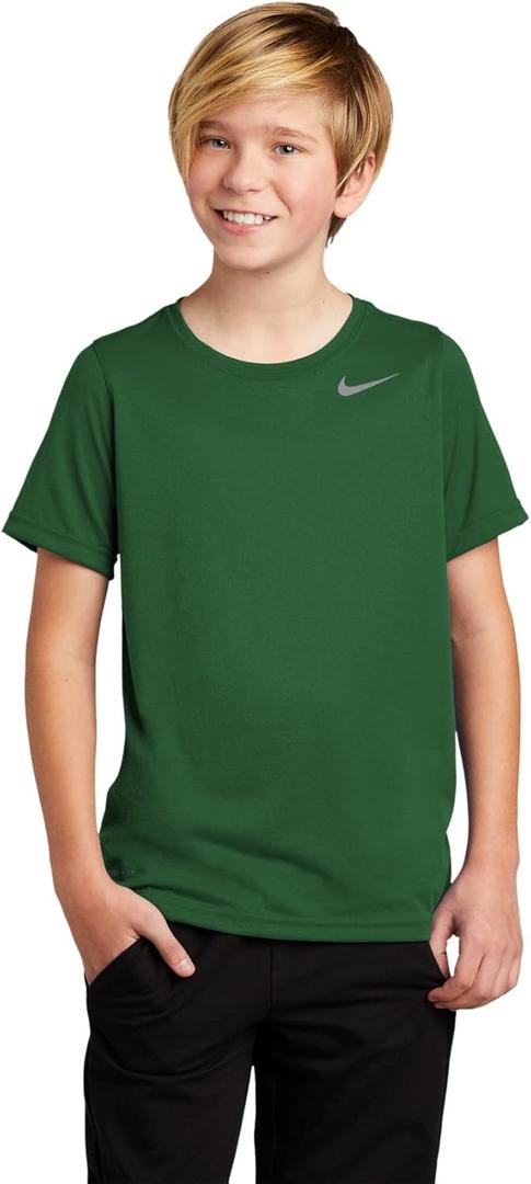 Nike Kids Apple Green Short Sleeve Tee M (X-Large)