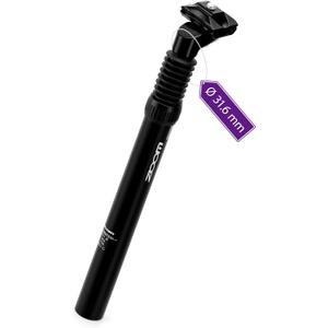 Zoom Bike Suspension Seatpost: 27.2/30.9/31.6 x 350 mm Shock Absorber Damper Bicycle Seat Post for E-Bike MTB BMX