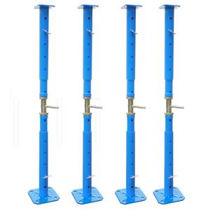 Heavy Duty Adjustable Floor Jack - for House Leveling, 27-53 Inch Crawl