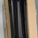 Rolling File Cart with 2 Storage Drawers, File Cabinet with Wheels, Hanging File Folder Organizer, Under Desk Storage, Printer Stand Utility Cart Filing Cabinet for Home Office,Black