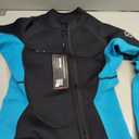 Hevto Women Wetsuit 3/2mm Neoprene Wet Suit Keep Warm in Cold Water for Surfing Swimming Diving, Size 12S