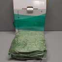 Sealy Heated Throw Blanket, Flannel & Sherpa Electric Throw with 6 Heat Setting & 2-10 Hours Auto Shut Off, Fast Heating & Machine Washable, 50x60 Inch, Green