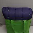 kate spade new york Scalloped Edge 3-Piece Full/Queen Quilt Bedding Set, 100% Cotton Reversible Cover, All Season Warmth Bedding, Machine Washable, Navy