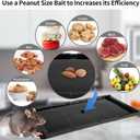 LULUCATCH Mouse Glue Traps 36 Pack, Larger & Heavier Plastic Sticky Glue Traps with Extra-Strong Adhesive for Mice, Rats, Sticky Mouse Trap for Indoor Use, Easy to Set
