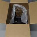 Classic Black Aluminum Wall Lamp  Wet Location Outdoor Fixture, Die-Cast Aluminum & Tempered Glass, E26 Base (60W Max) for Porch, Garage, Garden (Single Pack