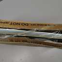 SUNEE 3 Ring Binder 1/2 Inch 4 Pack, Clear Half Inch View Binder Three Ring 0.5" PVC-Free (Fit 8.5x11 Inches) for School or Office Supplies, Neutral Aesthetic