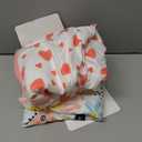 Newborn Sleep Sack Baby Swaddle,3-6 Months,3-Way Adjustable Wearable Blanket,100% Rayon Cotton Swaddling sleeping bagTOG 0.5Heart&Floral