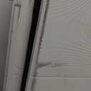 Hanke 28 Inch Luggage with Cup Holder and Charge,Top Opening Hard Shell Suitcases with Wheels and Dividers,Aluminum Frame Trunk Luggage Extra Large Suitcase with Lock for Travel,Smoke White