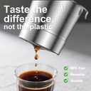 4-Pack Reusable K Cups for Keurig: Stainless Steel Reusable Coffee Pods for Keurig 1.0 - Eco-Friendly & Cost-Saving Coffee Filters for Daily Brewing - Easy to Fill & Clean
