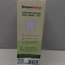 Bonsenkitchen Vacuum Sealer Bags Rolls, 11 in x 50 ft Rolls 2 pack Durable Food Sealer Bags, Commercial Grade, Heavy Duty, BPA Free, Seal a Meal, Great for Food Storage & Sous Vide Cooking, VB24