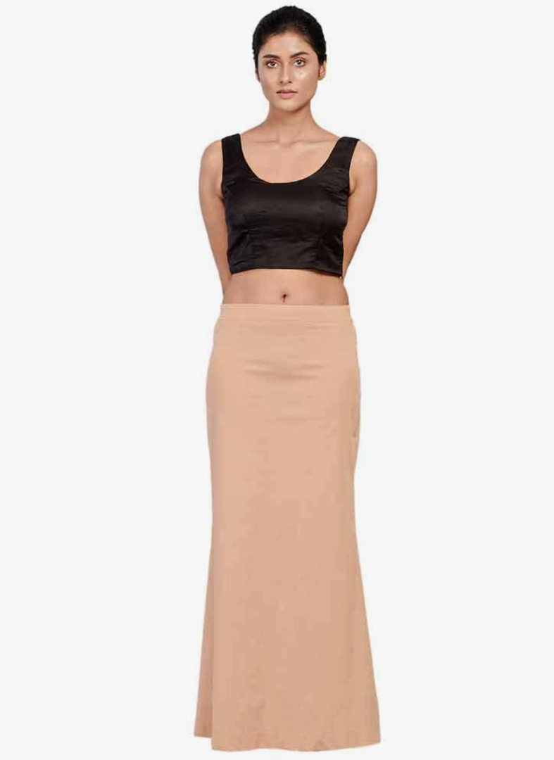 Cotton Lycra D'Coat - Women's Maxi Skirt with Drawstring Waist for Cultural Events, Size L
