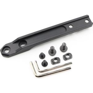 Mlok Inline Scout Mount Low Profile Weapon Light Mount Aluminum, for M300 & M600 & HL-X Series Mlok Flashlight Mount (Black) Mlok Inline Scout Mount Low Profile Weapon Light Mount Aluminum, for M300 & M600 & HL-X Series Mlok Flashlight Mount (Black)