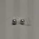 PATIKIL M8x16mm Ball Nuts Knob, 2 Pcs Female Thread 304 Stainless Steel Round Blind Hole Screw Cap Cover for Lighting Machinery DIY Decoration, Silver