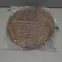 Plant Stand Indoor Outdoor Wood Mid Century Plant Stand for Indoor Plants, Modern Plant Table Round Plant Stool, Boho Rustic Wooden Stool for Plant Pot Hol (L) (Dark Brown)