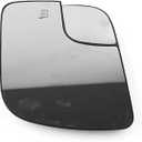 CNxinn10 Side Mirror Glass, Driver Side View Replacement Rearview Flat Glass, Heated Rear View Mirror Glass for Ford Explorer 2011 2012 2013 2014 2015 2016 2017 2018 2019, Left