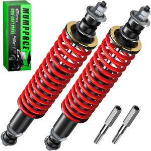 EZGO Golf Cart Heavy Duty Coil Spring Shock Absorber for TXT/Medalist 1994-UP Gas or Electric Models, EZGO TXT Front and Rear Shock Absorber, Replaces OEM# 70928-G01, 76418-G01, 70630-G01