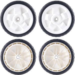 CheeMuii 119-0311 Lawn Mower Wheels 4 Pack 8" Push Mower Front Drive Wheels Replace for Toro 119-0311 20330 20339 20350 20370 20954 137-4832 115-2878 etc