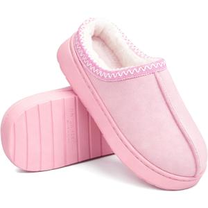 Thick-Soled Fuzzy Slippers for Women & Men - Cozy Platform House Shoes with Anti-Slip Sole, Warm Plush Lined Indoor Outdoor Short Ankle Slippers