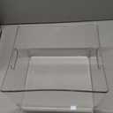 ClearSpace XL Clear Plastic Storage Bins - 2 Pack for Kitchen Cabinet and Fridge Organization