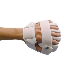 Rolyan Hand-Based Anti-Spasticity Ball Splint, Stabilizer Splint with Palm Arch for Fingers, Thumbs, Wrist, Movement Immobilizer for Therapy, Rehabilitation, Recovery, Left, Medium