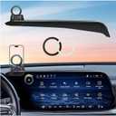 Car Phone Holder for Chevrolet Tahoe 2025-2026 with 17-Inch Screen, 360° Rotation Magnetic Cell Phone Mount, Compatible with Magsafe, Does Not Affect Air Vent